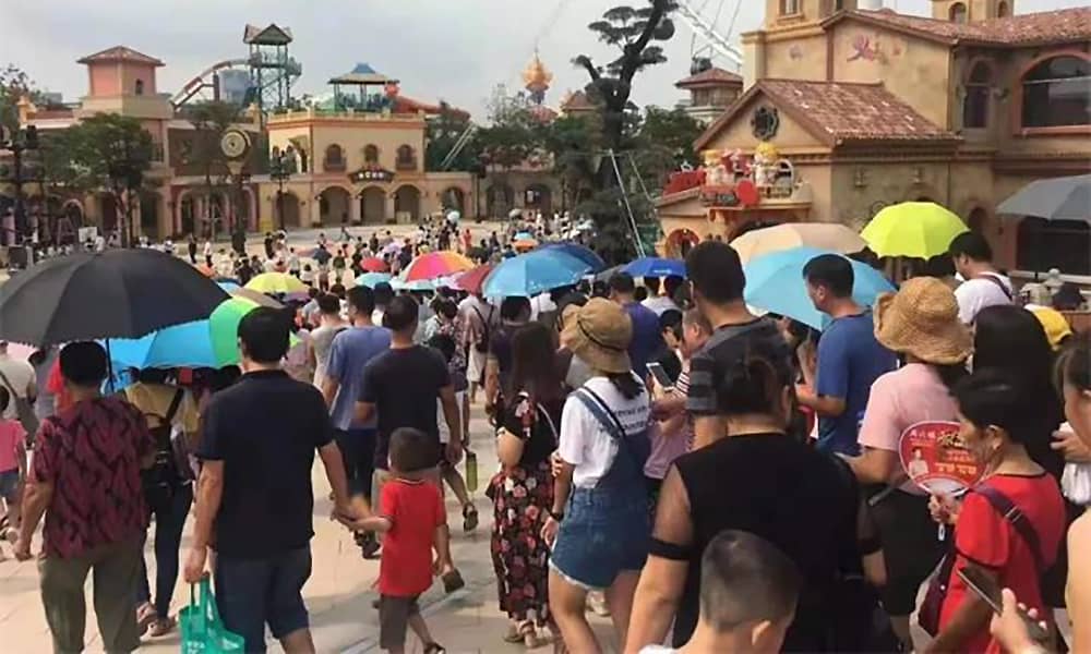 米兰·(milan)中国游乐参与打造的欢乐海岸PLUS三天迎客超16万人！
